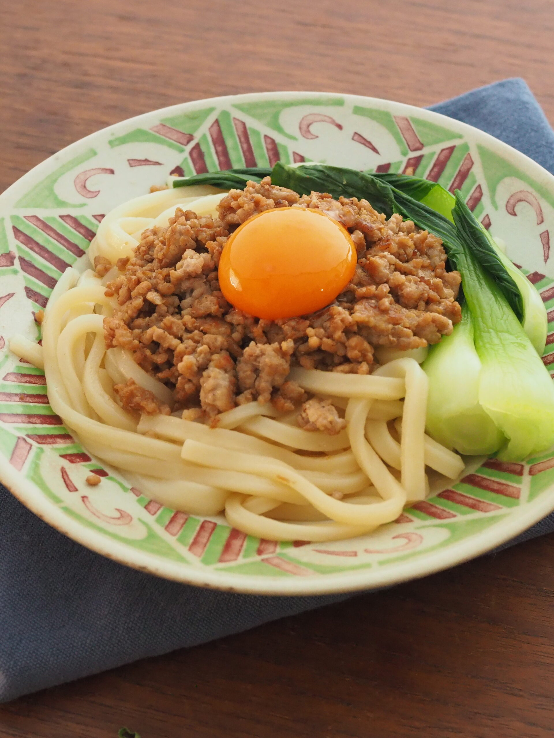 絡めておいしい肉みそうどん