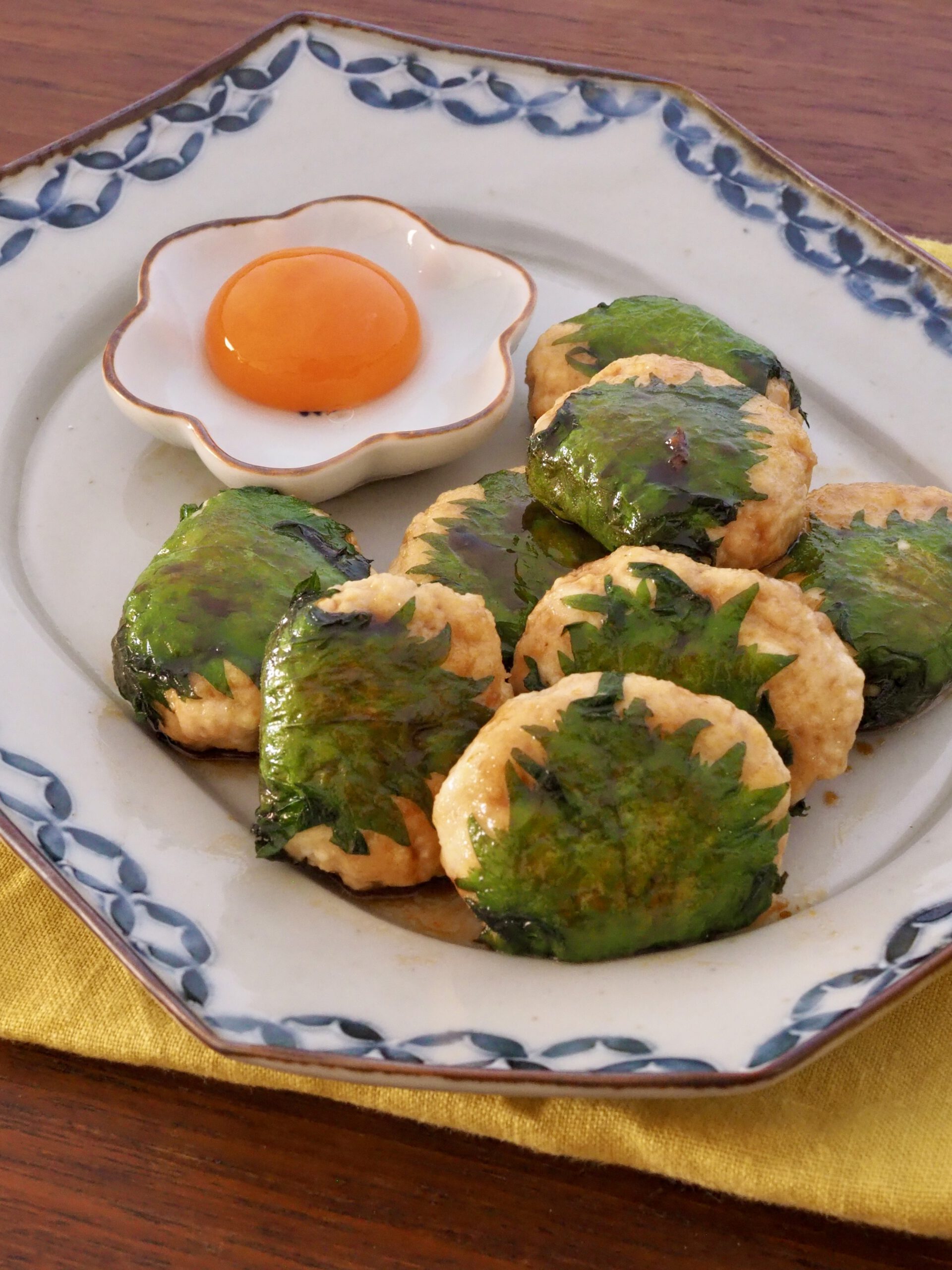 しそ巻き豆腐つくね