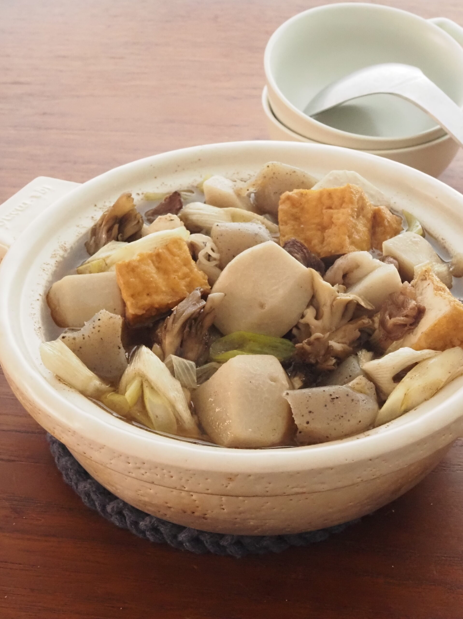 ほっこりあたたまる～芋煮風鍋