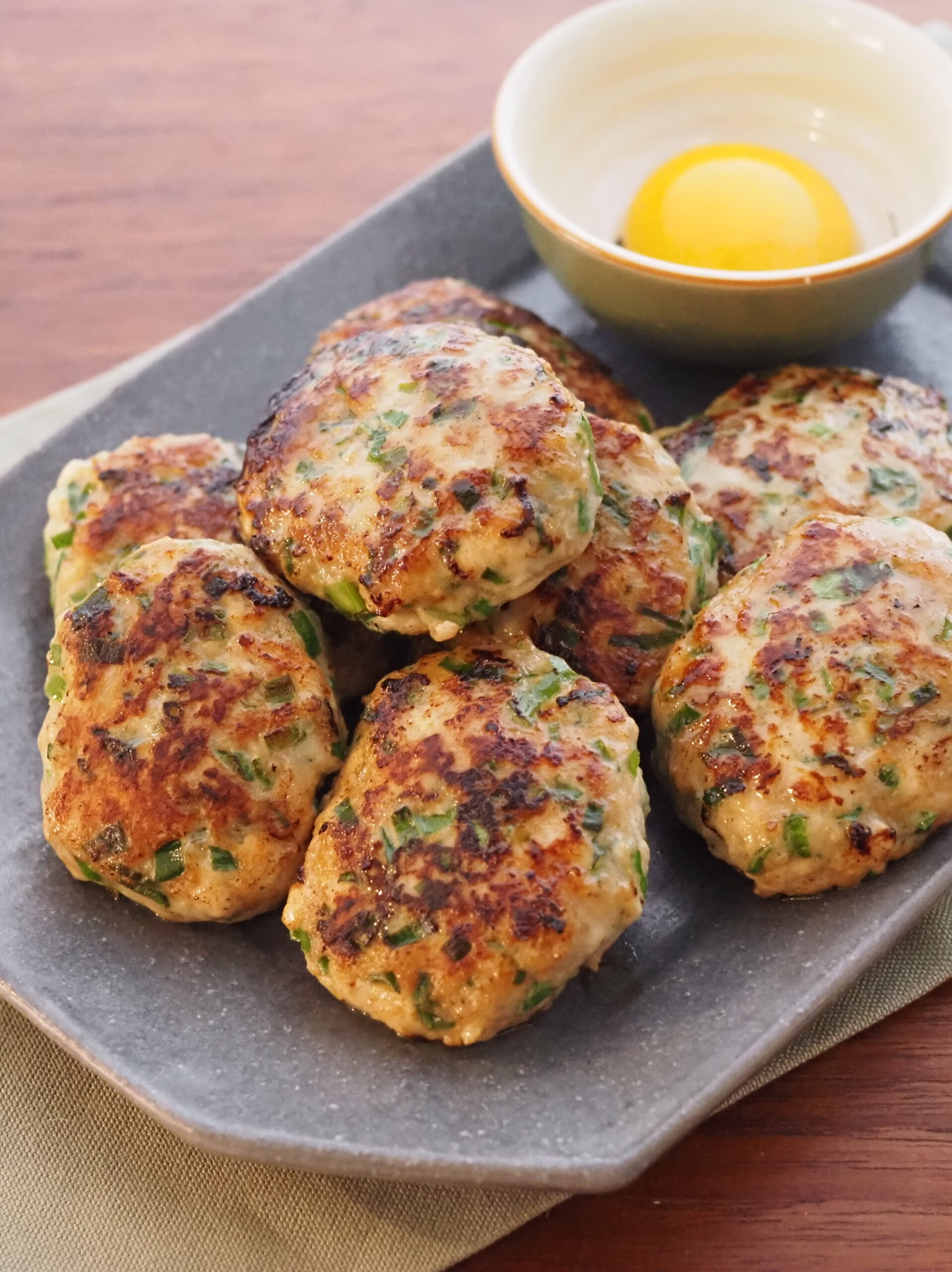 風味豊かなにらみそつくね