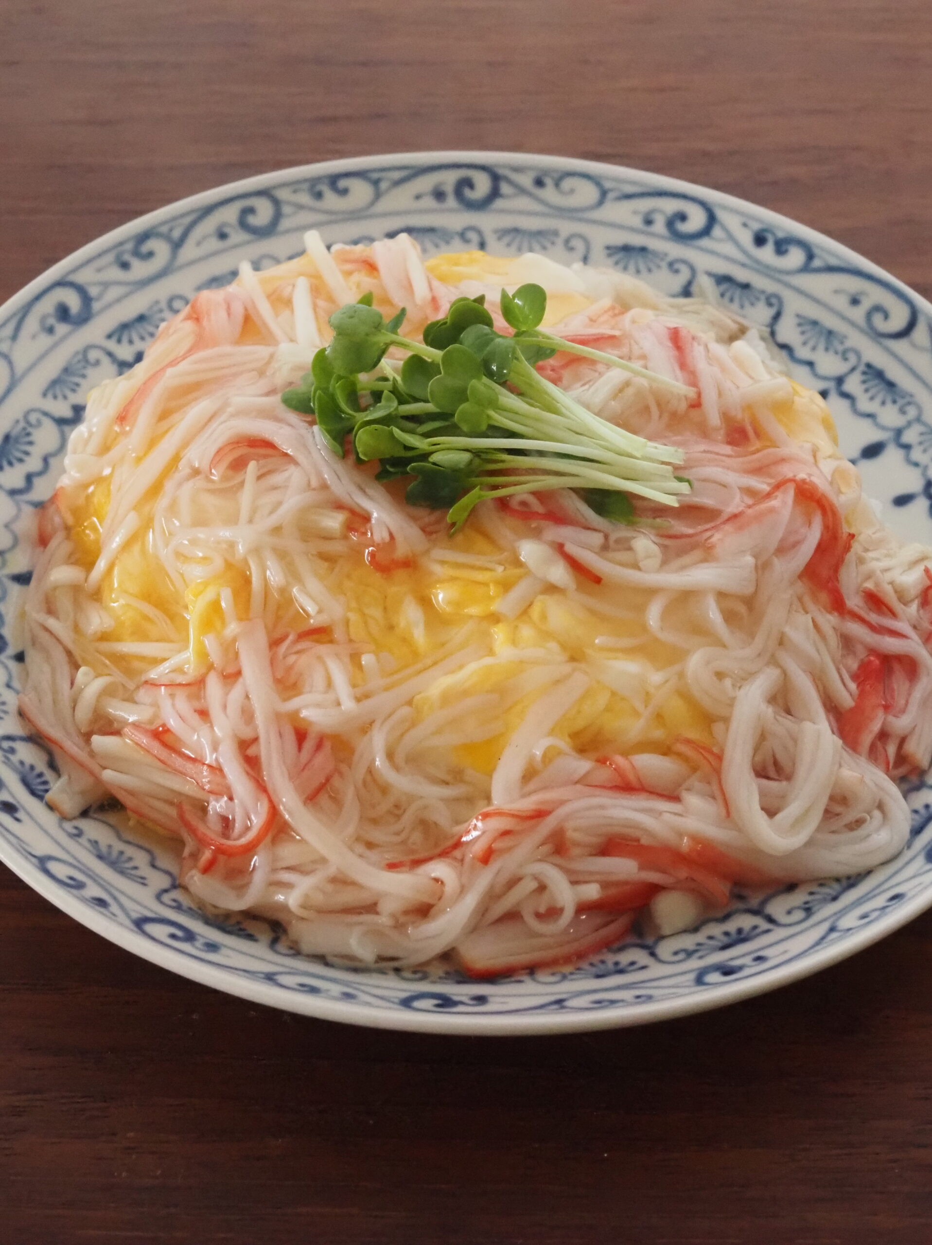 かに玉和風あんかけご飯
